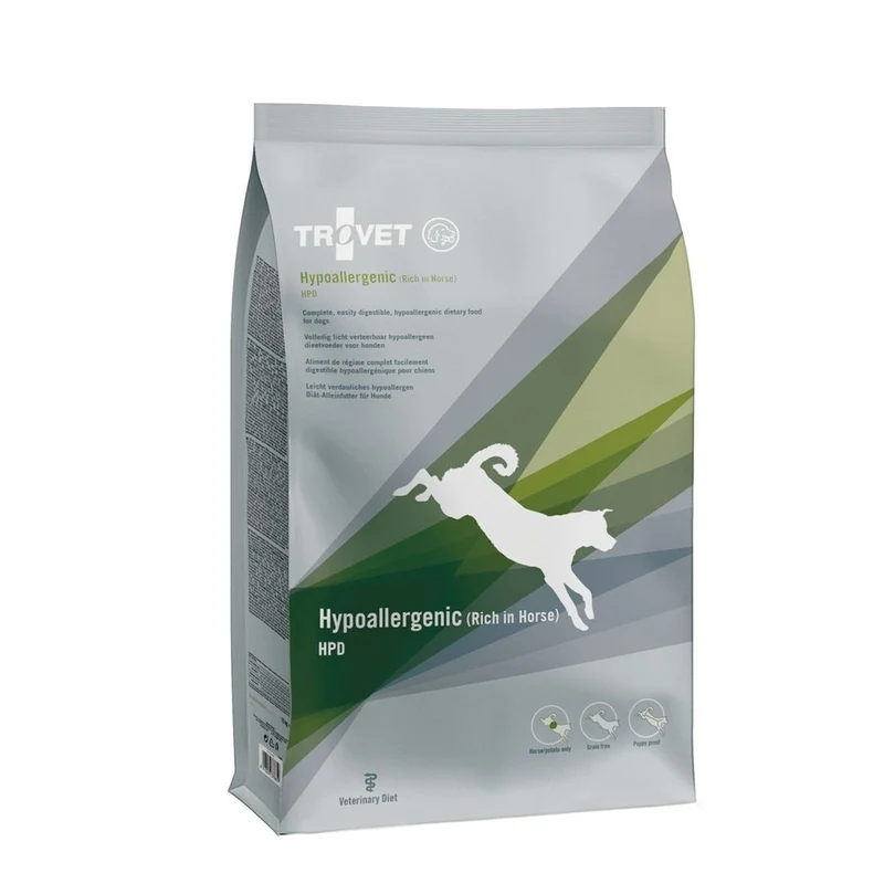 Nourriture Trovet Hypoallergenic HPD Horse Cheval 10 kg