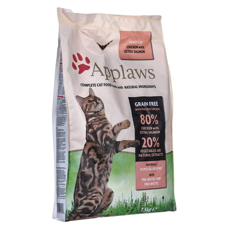 Nourriture Applaws Chicken with salmon Adulte Poulet Saumon Poisson 7,5 kg