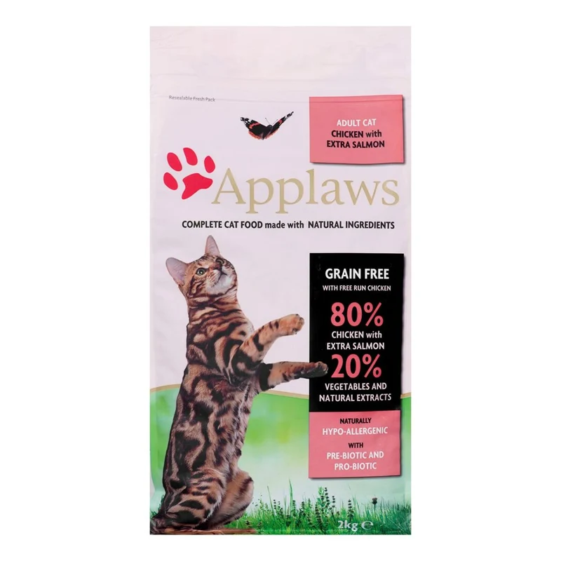 Nourriture Applaws Chicken with salmon Adulte Poulet Saumon Poisson 2 Kg