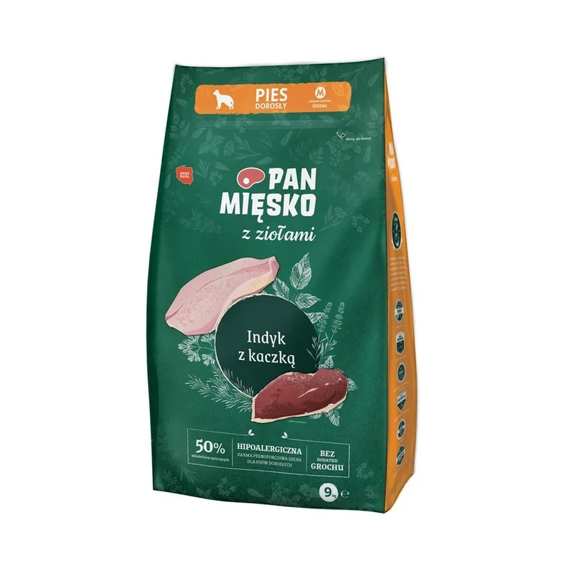 Nourriture PAN MIĘSKO Dinde 9 kg