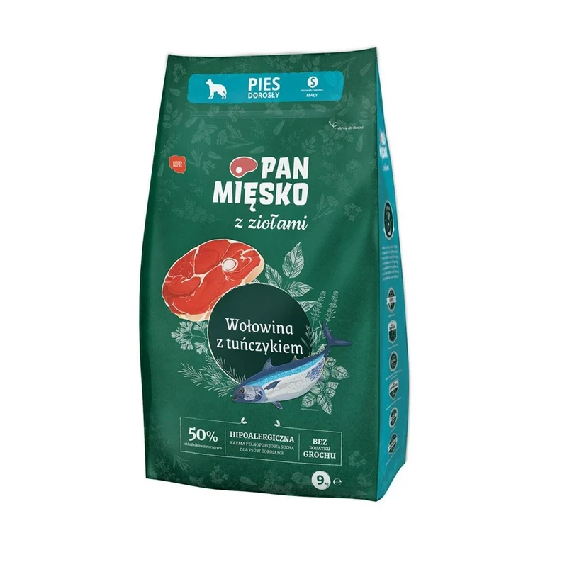Nourriture PAN MIĘSKO Veau 9 kg