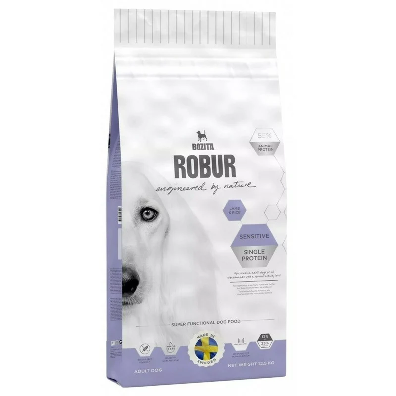 Nourriture Bozita Sensitive Single Protein Agneau 12,5 Kg