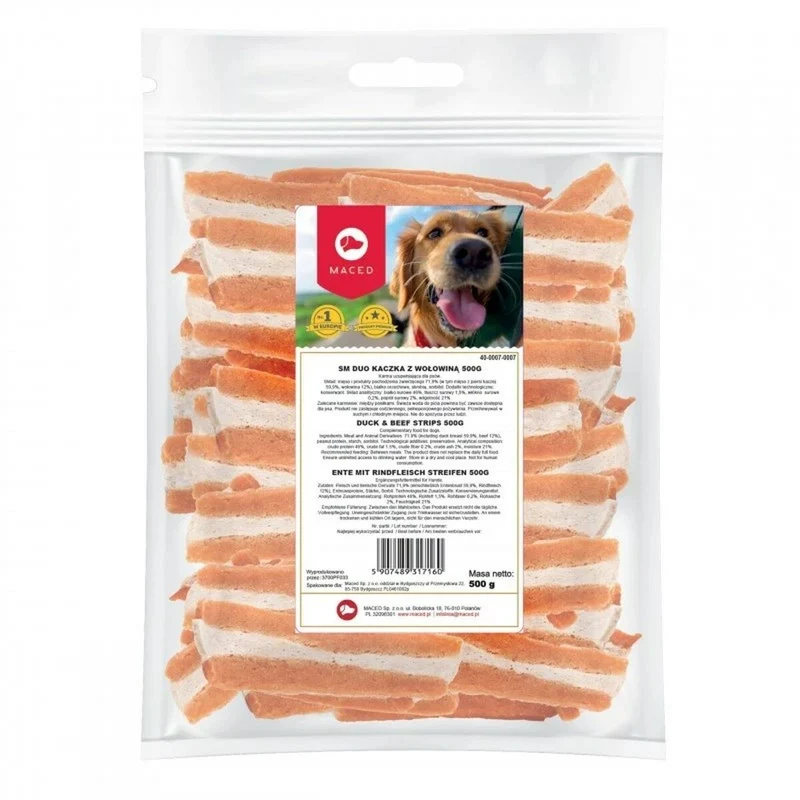 Snack pour chiens Maced Poulet Veau 500 g