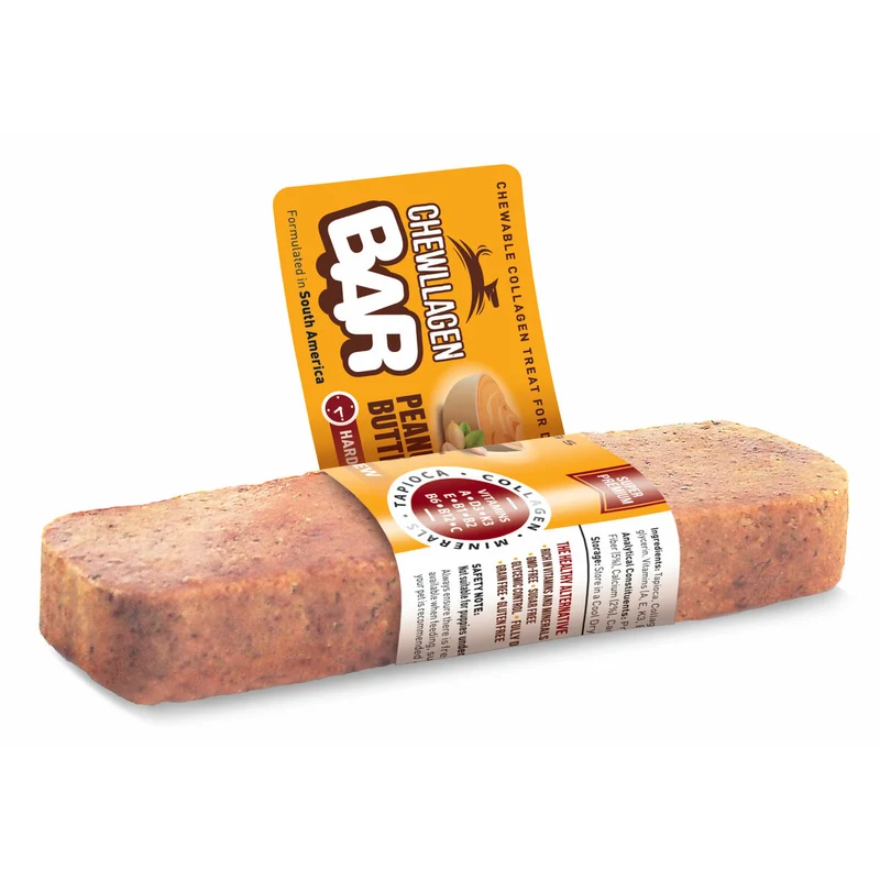 Bars Chewllagen Beurre de cacahuètes 24 Pièces