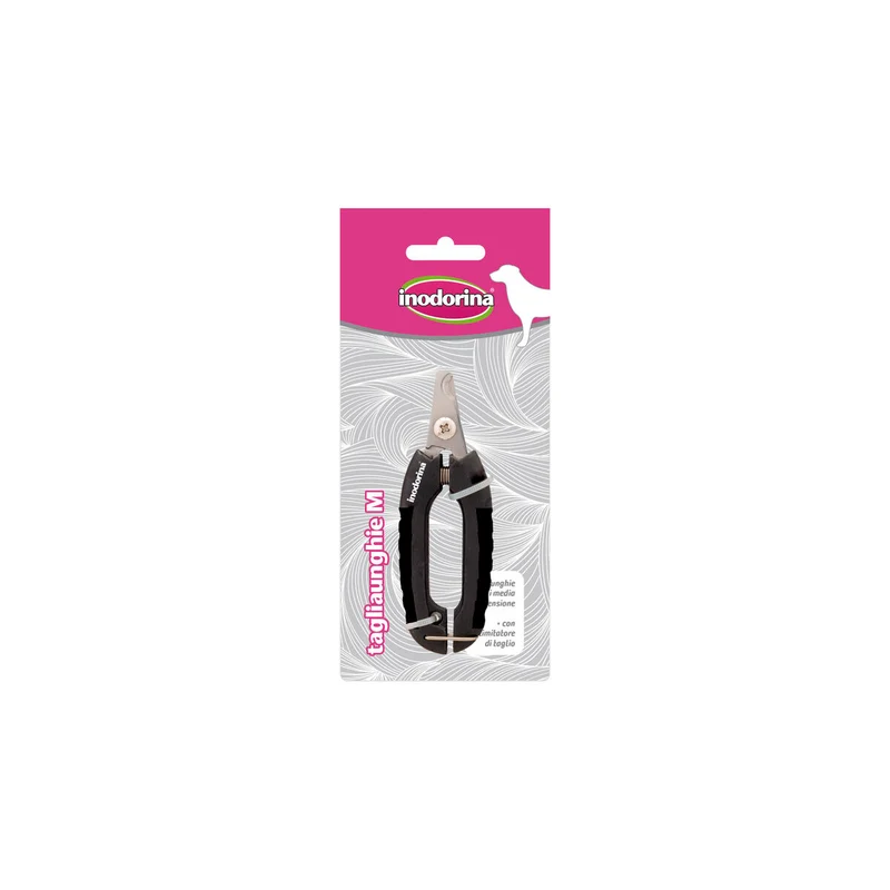 Ciseaux à ongles Inodorina Noir Acier M