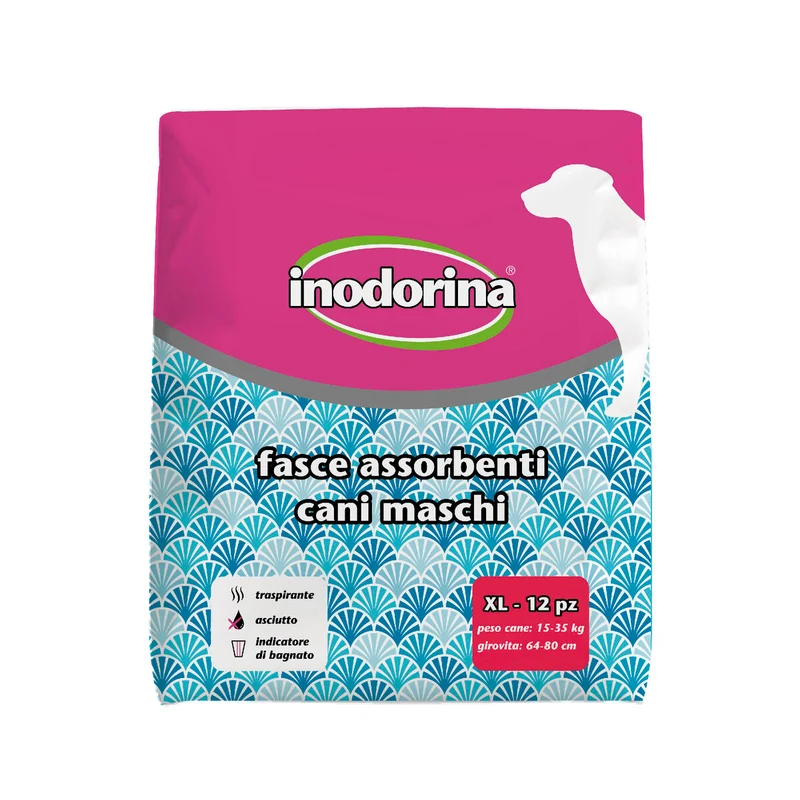 Couches jetables Inodorina 12 Unités