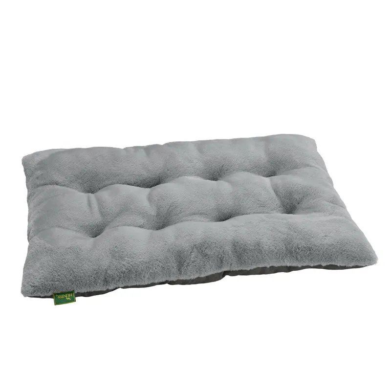 Lit pour chien Hunter Rockford Gris 120 x 80 cm