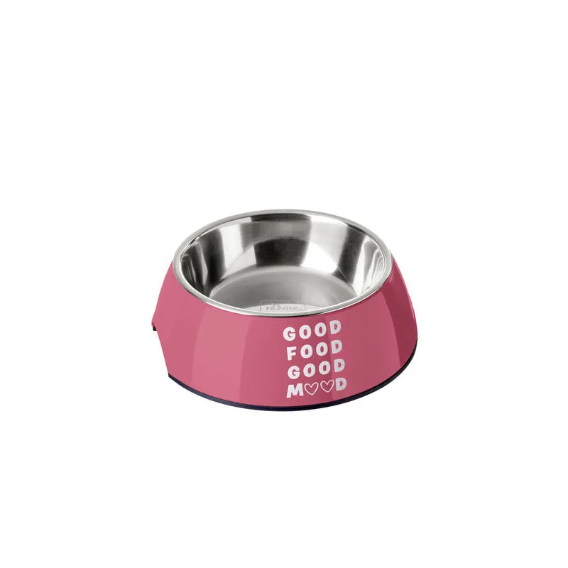 Mangeoire pour chiens Hunter Chester Rose 350 ml