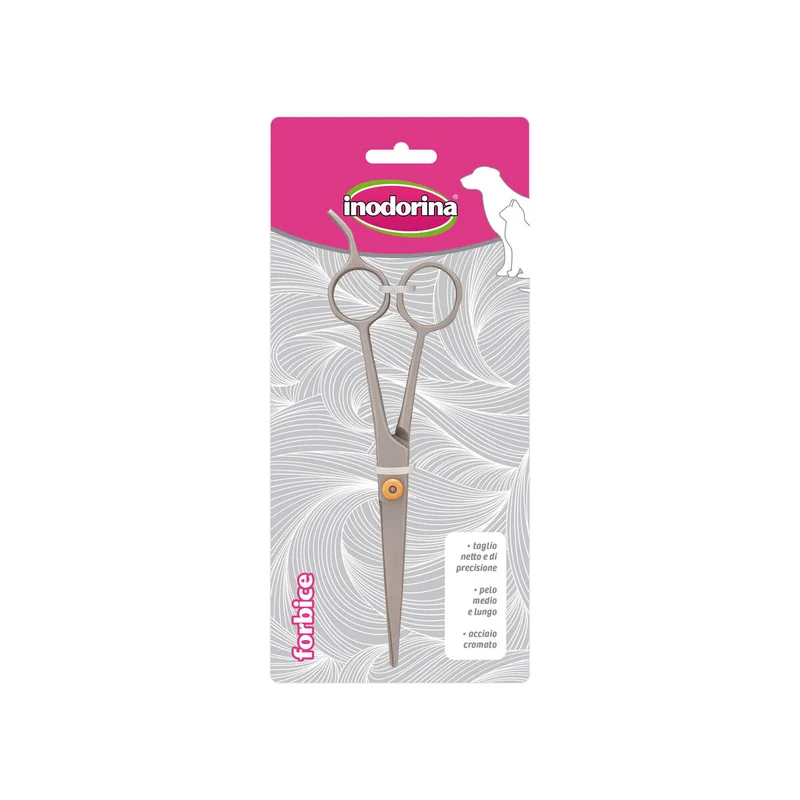 Ciseaux pour animaux Inodorina Acier 17 cm Gris