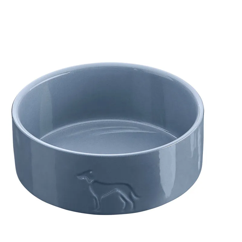 Mangeoire pour chiens Hunter OSBY GLAZED Bleu Céramique 2,5 L
