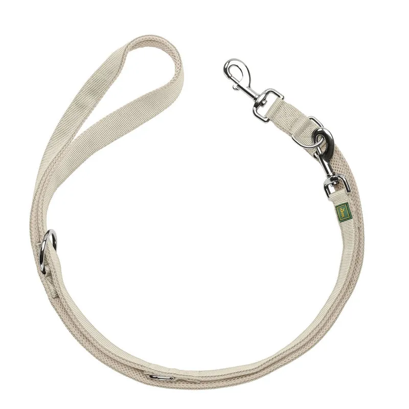Laisse pour Chien Hunter DIVO UP Beige 1,5 x 200 cm