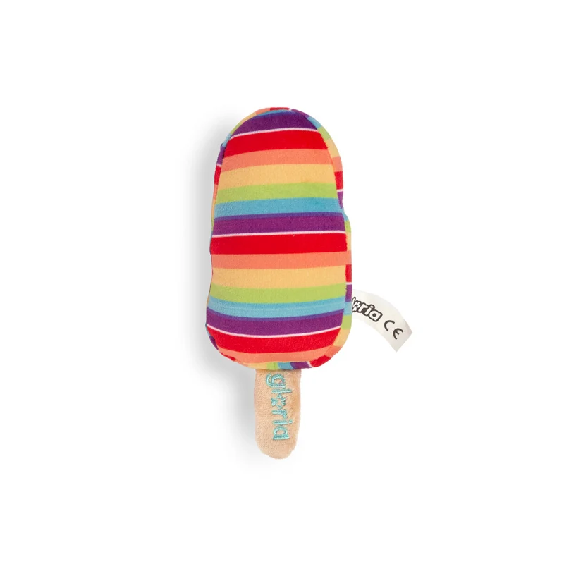 Jouet pour chien en peluche Gloria RAINWBOW Blanc Polyester polypropylène