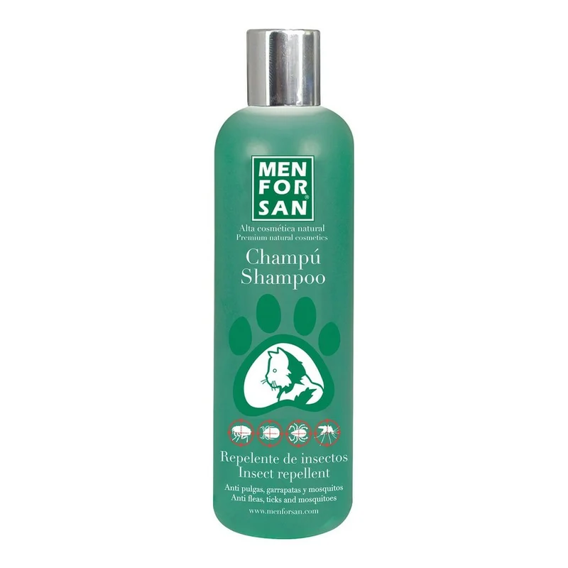 Shampooing Menforsan Répulsif d'insectes Chat 300 ml