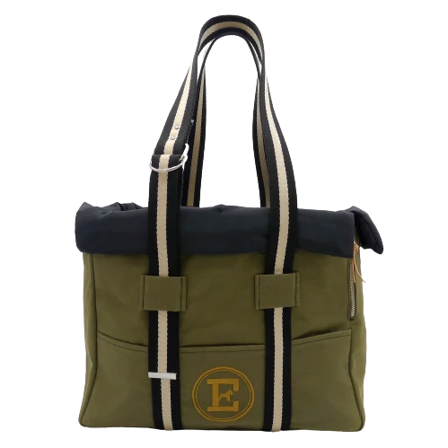 Sac de Voyage Teckel Vert et Noir
